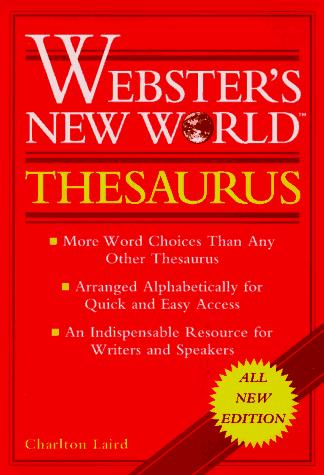 Book Webster's New World Thesaurus free