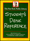 Book The New York Public Library Student's Desk Reference free