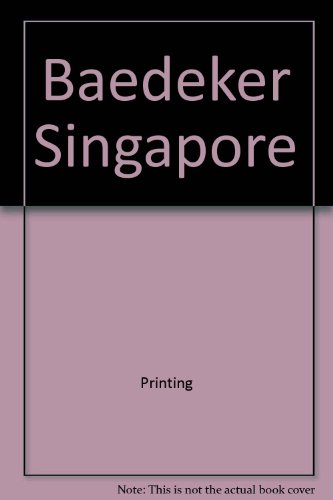 Book Baedeker Singapore (Baedeker Travel Guides) free