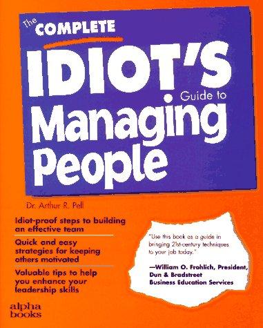 Book The Complete Idiot's Guide to Managing People free