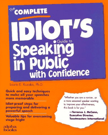 Book The Complete Idiot's Guide to Speaking in Public With Confidence free