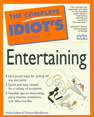 Book Complete Idiot's Guide to Entertaining (The Complete Idiot's Guide) free