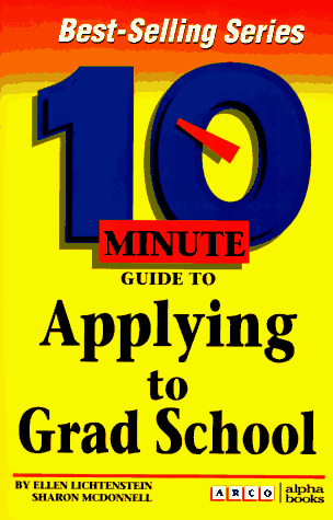 Book Arco 10 Minute Guide to Applying to Grad School (10 Minute Guides) free