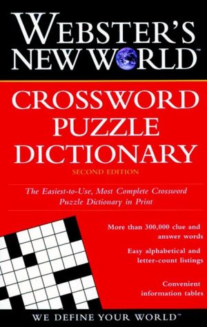 Book Webster's New World Crossword Puzzle Dictionary free