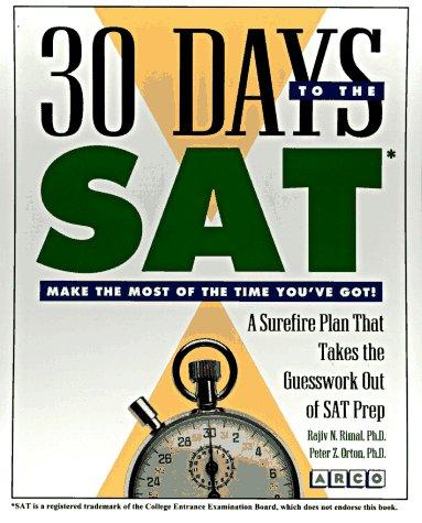 Book 30 Days to the Sat (30 Day Guides) free