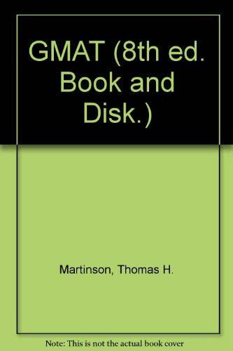 Book Gmat: User's Manual With Tests on Disk (8th ed. Book and Disk.) free
