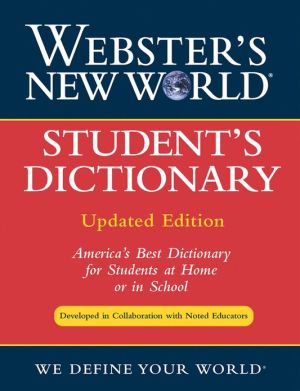 Book Webster's New World Student's Dictionary free