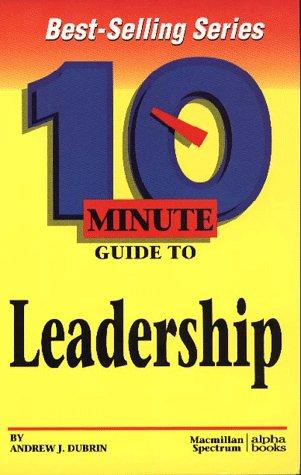 Book 10 Minute Guide To Effective Leadership (10 Minute Guides) free