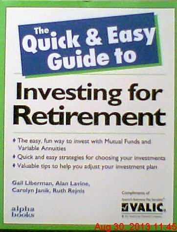 Book Quick And Easy Guide To Investing For Retirement free