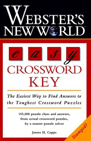 Book Webster's New World Easy Crossword Key free