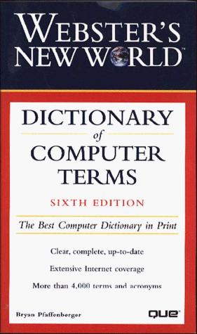 Book Webster's New World Dictionary of Computer Terms free