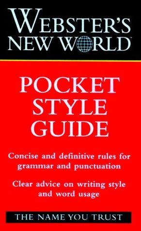 Book Webster's New World Pocket Style Guide free