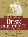 Book The New York Public Library Desk Reference free
