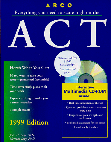 Book Everything You Need To Score High On The Act: 1999 (master The New Act Assessment) free