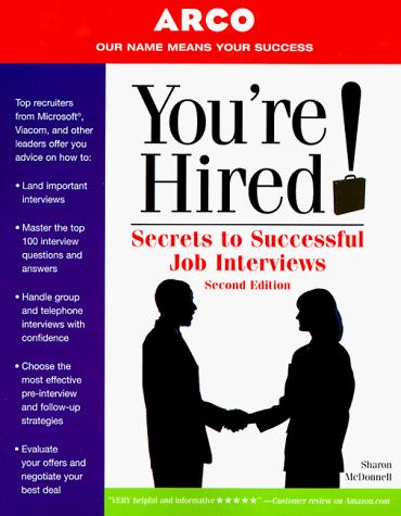 Book You're Hired Secrets to SuccJobInterview free
