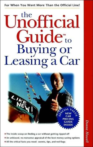 Book The Unofficial Guide to Buying or Leasing a Car free