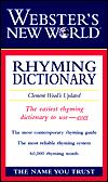 Book Webster's New World Rhyming Dictionary Clement Wood's Updated free