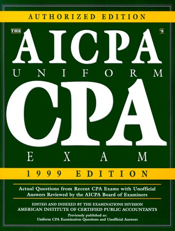 Book The Aicpa's Uniform Cpa Exam: 1999 (Serial) free
