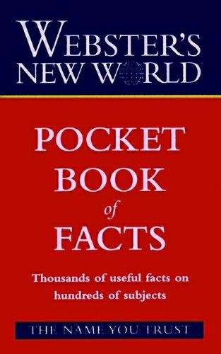 Book Webster's New World Pocket Book of Facts free