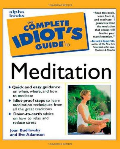 Book The Complete Idiot's Guide to Meditation free