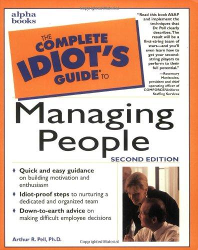 Book The Complete Idiot's Guide to Managing People, 2E free