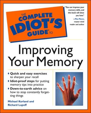 Book The Complete Idiot's Guide to Improving Your Memory free