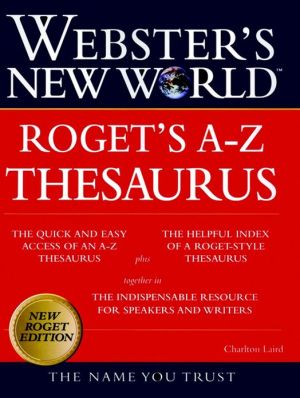 Book Webster's New World Thesaurus free