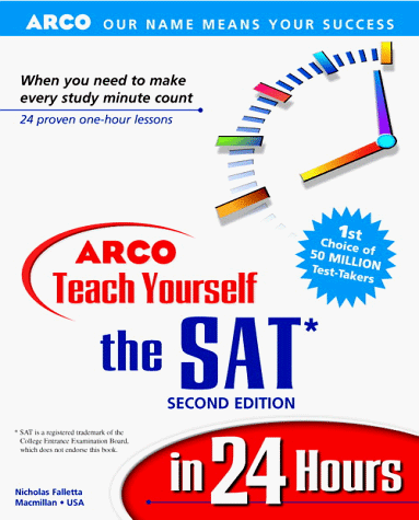 Book Arco Teach Yourself the Sat in 24 Hours: 2000 Edition free