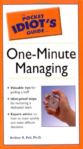 Book Pocket Idiot's Guide to One-Minute Managing (The Pocket Idiot's Guide) free