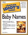 Book Complete Idiot's Guide to Baby Names (The Complete Idiot's Guide) free
