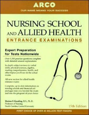 Book Nursing School And Allied Health Entrance Examinations, 15th edition free