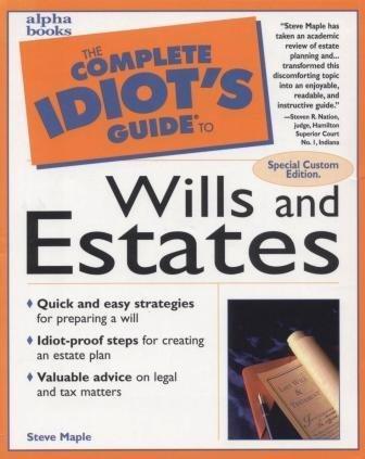 Book The Complete Idiot's Guide to Wills and Estates free
