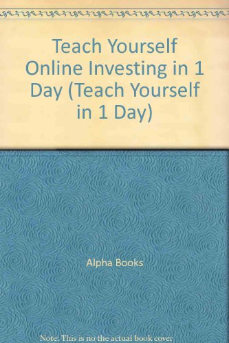 Book Alpha Books Teach Yourself Online Investing in 1 Day (Teach Yourself in 1 Day) free
