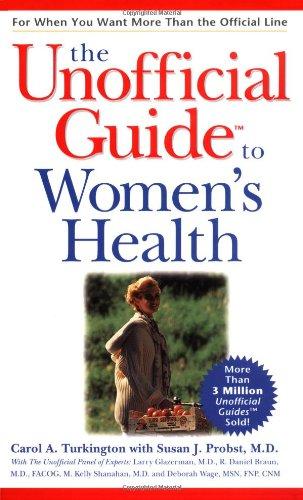 Book The Unofficial Guide to Women's Health free