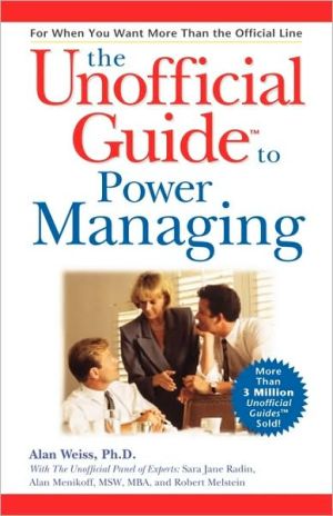 Book The Unofficial Guide to Power Managing free