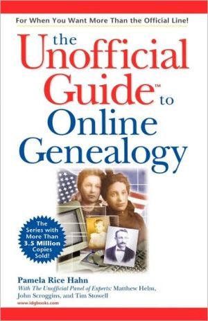 Book The Unofficial Guide to Online Genealogy free