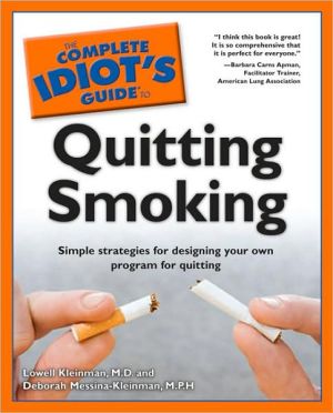 Book Complete Idiot's Guide to Quitting Smoking free