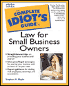 Book Complete Idiot's Guide to Law for Small Business Owners free