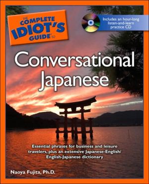 Book The Complete Idiot's Guide to Conversational Japanese with CD-ROM free