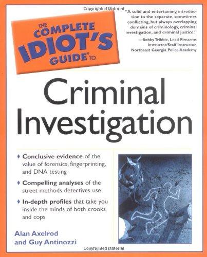 Book The Complete Idiot's Guide to Criminal Investigation free