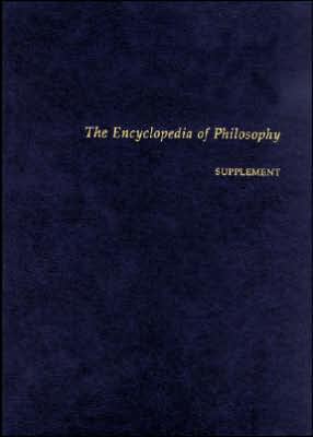 Book Encyclopedia of Philosophy Supplement free