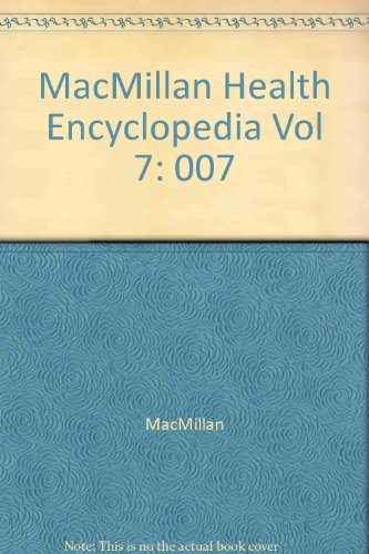 Book Macmillan Health Encyclopedia, Vol. 7: Drugs, Alcohol, And Tobacco free