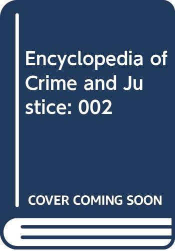 Book Encyclopedia of Crime and Justice: 002 free
