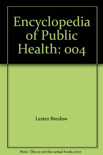 Book Encyclopedia of Public Health free
