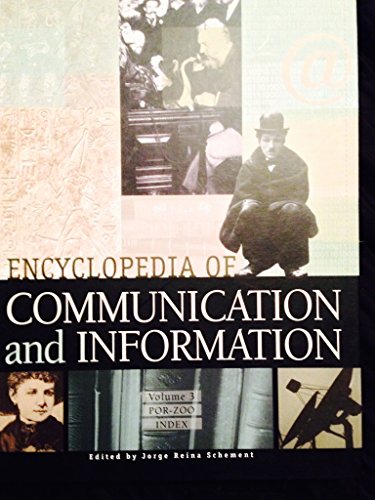 Book Encyclopedia Of Communication And Information, Vol. 3 free