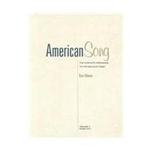 Book American Song: The Complete Companion To Tin Pan Alley Song (2 Volumes) free