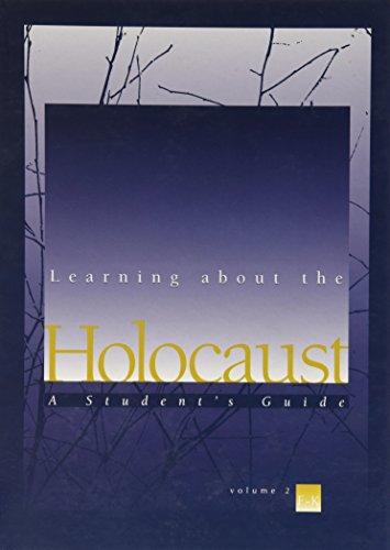 Book Learning About the Holocaust: A Student's Guide, Vol. 2: F-K free