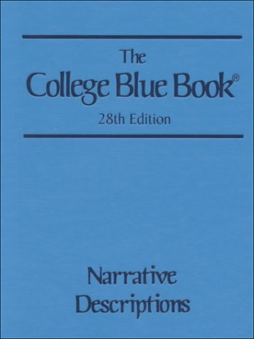 Book The College Blue Book free