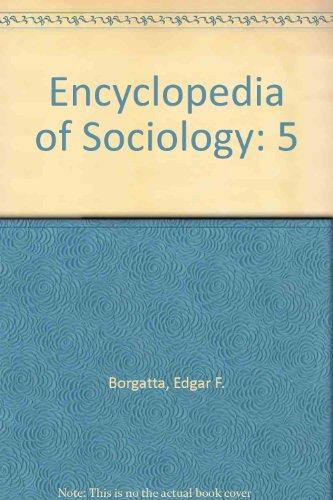 Book Encyclopedia of Sociology, Vol. 5, 2nd Edition free Book Encyclopedia of Sociology, Vol. 5, 2nd Edition free