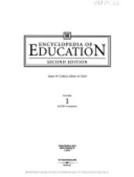 Book ENCYCLOPEDIA OF EDUCATION, Volume 1 (AACSB-Commerce) free